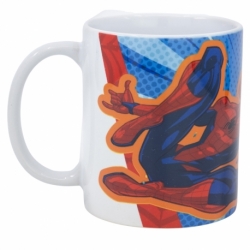 TAZA CERAMICA SUBLIMACION 325 ML EN CAJA DE REGALO SPIDERMAN DESIGN 2