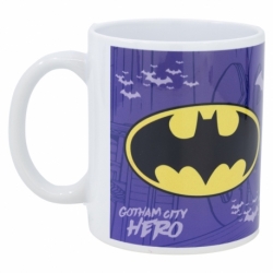 TAZA CERAMICA SUBLIMACION 325 ML EN CAJA DE REGALO BATMAN