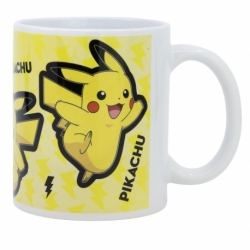 TAZA CERAMICA SUBLIMACION 325 ML EN CAJA DE REGALO POKEMON PICACHU