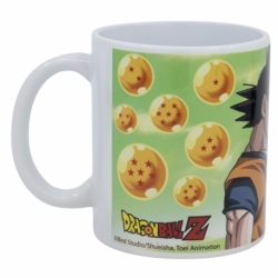 TAZA CERAMICA SUBLIMACION 325 ML EN CAJA DE REGALO DRAGON BALL 7 BALLS