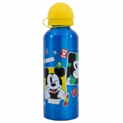 BOTELLA ALUMINIO ALTA 530 ML MICKEY MOUSE FUN-TASTIC