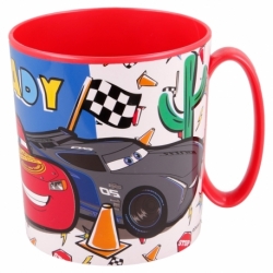 TAZA MICRO 390 ML CARS LETS RACE