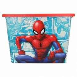 CAJA CLICK 23 L SPIDERMAN COMIC BOOK ++