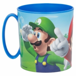 TAZA MICRO 390 ML SUPER MARIO