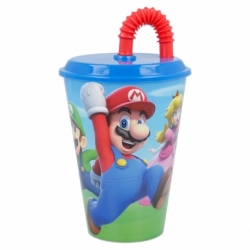 VASO CAÑA EASY 430 ML SUPER MARIO