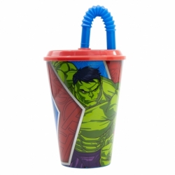 VASO CAÑA EASY 430 ML AVENGERS HERALDIC ARMY