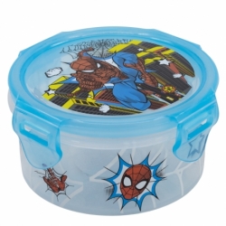 RECIPIENTE REDONDO 270 ML SPIDERMAN ARACHNID GRID