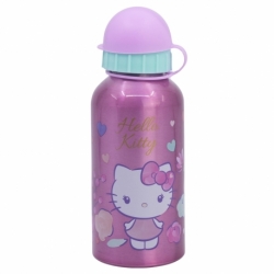 BOTELLA ALUMINIO PEQUEÑA 400 ML HELLO KITTY