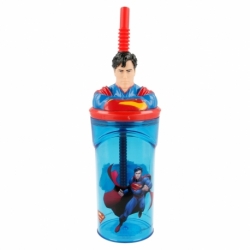 VASO FIGURITA 3D 360 ML SUPERMAN