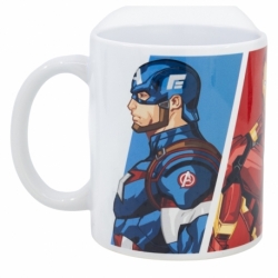 TAZA CERAMICA SUBLIMACION 325 ML EN CAJA DE REGALO AVENGERS GROUP COLLAGE