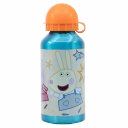 BOTELLA ALUMINIO PEQUEÑA 400 ML PEPPA PIG KINDNESS COUNTS