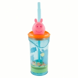 VASO FIGURITA 3D 360 ML PEPPA PIG CORE