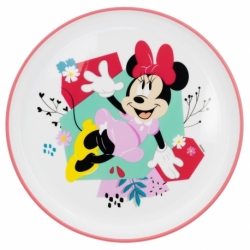 PLATO ANTIDESLIZANTE PREMIUM BICOLOR MINNIE MOUSE BEING MORE MINNIE