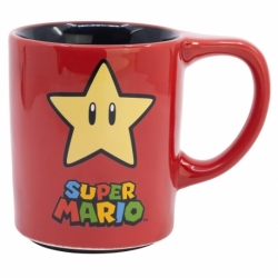 TAZA CERAMICA ANTIVUELCO 300 ML SUPER MARIO POWER