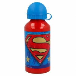 BOTELLA ALUMINIO PEQUEÑA 400 ML SUPERMAN SYMBOL