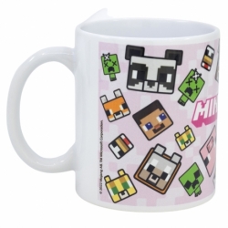 TAZA CERAMICA SUBLIMACION 325 ML EN CAJA DE REGALO MINECRAFT GIRL