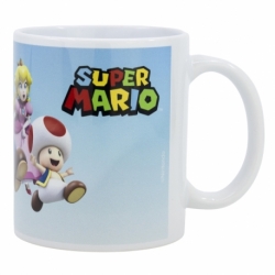 TAZA CERAMICA SUBLIMACION 325 ML EN CAJA DE REGALO SUPER MARIO DESIGN WAY AHEAD