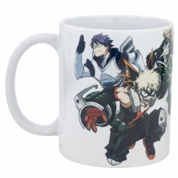 TAZA CERAMICA SUBLIMACION 325 ML EN CAJA DE REGALO MY HERO ACADEMY