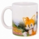 TAZA CERAMICA 325 ML EN CAJA REGALO SONIC