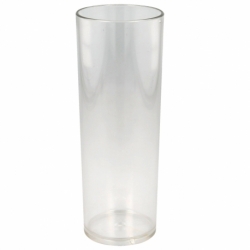 VASO PC TUBO 350 ML. TRANSPARENTE