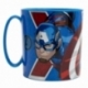 TAZA MICRO 390 ML AVENGERS HERALDIC ARMY