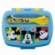 SANDWICHERA RECTANGULAR CON CUBIERTOS MICKEY MOUSE FUN-TASTIC