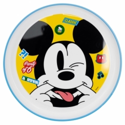 PLATO ANTIDESLIZANTE PREMIUM BICOLOR MICKEY MOUSE FUN-TASTIC