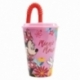 VASO CAÑA EASY 430 ML MINNIE MOUSE SPRING LOOK