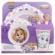 SET MICRO 5 PCS (PLATO, CUENCO, VASO 260 ML Y CUBIERTOS) PAW PATROL GIRL SKETCH ESSENCE