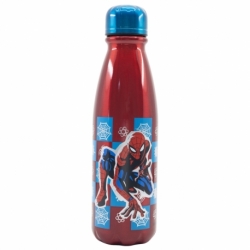 BOTELLA ALUMINIO INFANTIL 600 ML SPIDERMAN ARACHNID GRID