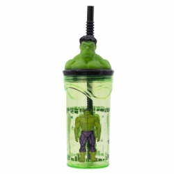 VASO FIGURITA 3D 360 ML AVENGERS INVINCIBLE FORCE HULK