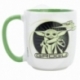 TAZA CERAMICA ELITE 380 ML EN CAJA REGALO GROGU MANDALORIAN