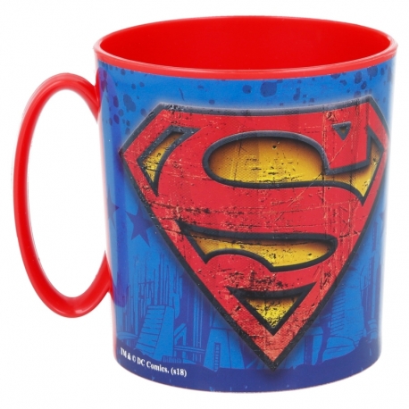 TAZA MICRO 390 ML SUPERMAN SYMBOL