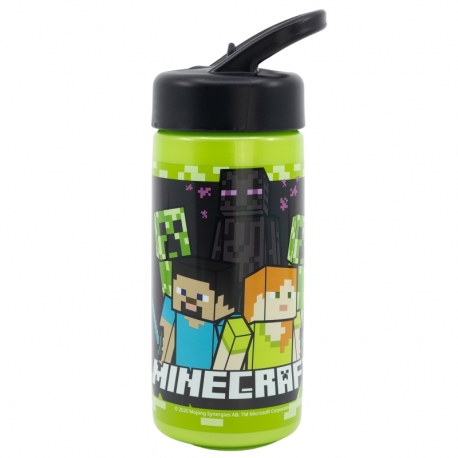 BOTELLA PP PLAYGROUND 410 ML MINECRAFT