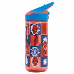 BOTELLA ECOZENPREMIUM MEDIANA 620 ML SPIDERMAN MIDNIGHT FLYER