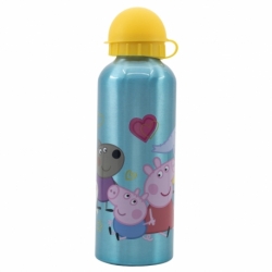 BOTELLA ALUMINIO ALTA 530 ML  PEPPA PIG CORE 2022