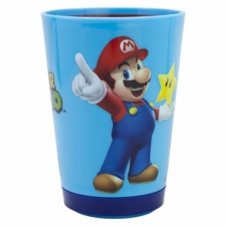 VASO ANTIVUELCO PP 470 ML SUPER MARIO FUN EMOTION