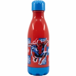 BOTELLA PP INFANTIL 560 ML SPIDERMAN ARACHNID GRID