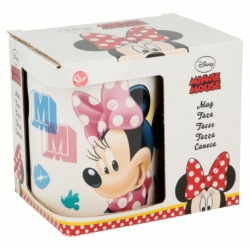 TAZA CERAMICA 325 ML EN CAJA REGALO MINNIE SUMMER CRUSH