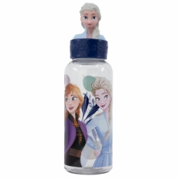 BOTELLA FIGURITA 3D 560 ML FROZEN TRUST THE JOURNEY