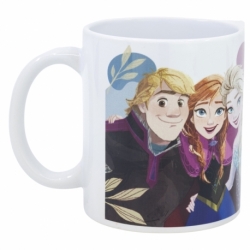 TAZA CERAMICA SUBLIMACION 325 ML EN CAJA DE REGALO FROZEN II DESIGN 2