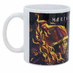 TAZA CERAMICA SUBLIMACION 325 ML EN CAJA DE REGALO MORTAL KOMBAT