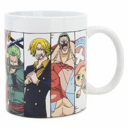 TAZA CERAMICA 325 ML EN CAJA REGALO ONE PIECE CREW BATTLE YA