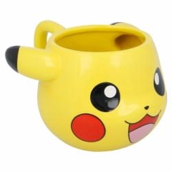 TAZA CERAMICA 3D 500 ML EN CAJA REGALO POKEMON PIKACHU