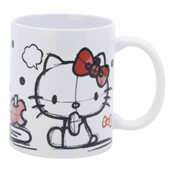 TAZA CERAMICA 325 ML EN CAJA REGALO HELLO KITTY YA