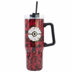 TAZA TERMO XL ACERO INOXIDABLE 940 ML POKEMON THUNDERSTRUCK