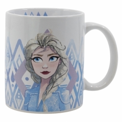 TAZA CERAMICA 325 ML EN CAJA REGALO FROZEN II ELEMENTS