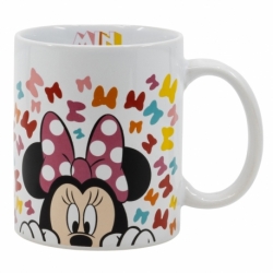 TAZA CERAMICA 325 ML EN CAJA REGALO MINNIE SO EDGY BOWS