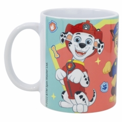 TAZA CERAMICA SUBLIMACION 325 ML EN CAJA DE REGALO PAW PATROL BOY PUP IT OUT