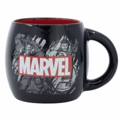 TAZA CERAMICA GLOBE 380 ML EN CAJA REGALO MARVEL PATTERN